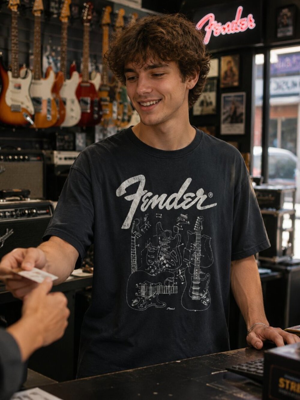 Mens Fender TShirt (sz 4x)